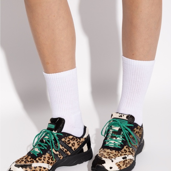 NWT Adidas ADIZERO ADIOS OG in Leopard and Cow, SIZE 10 - Picture 4 of 13